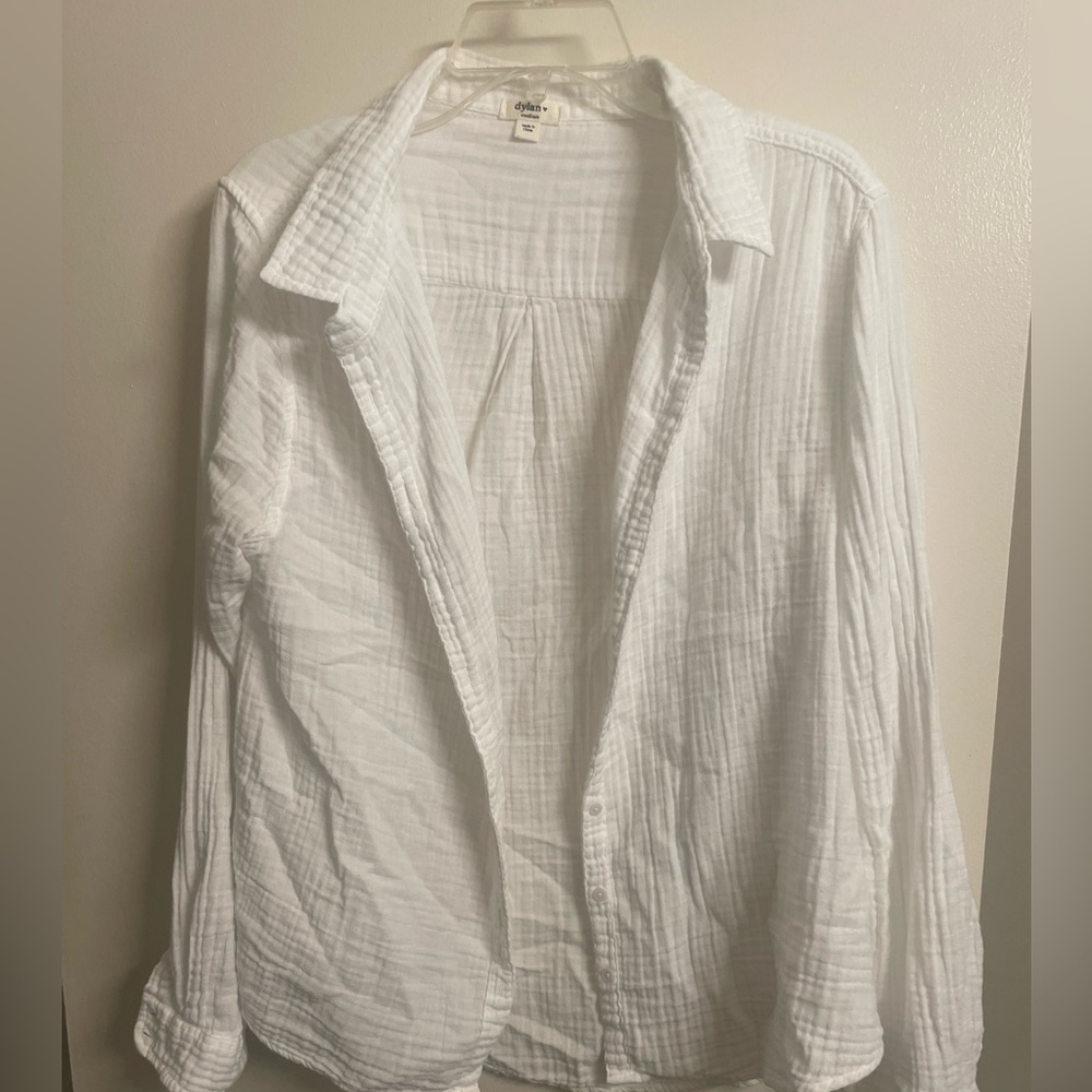 Dylan White Shirt - medium